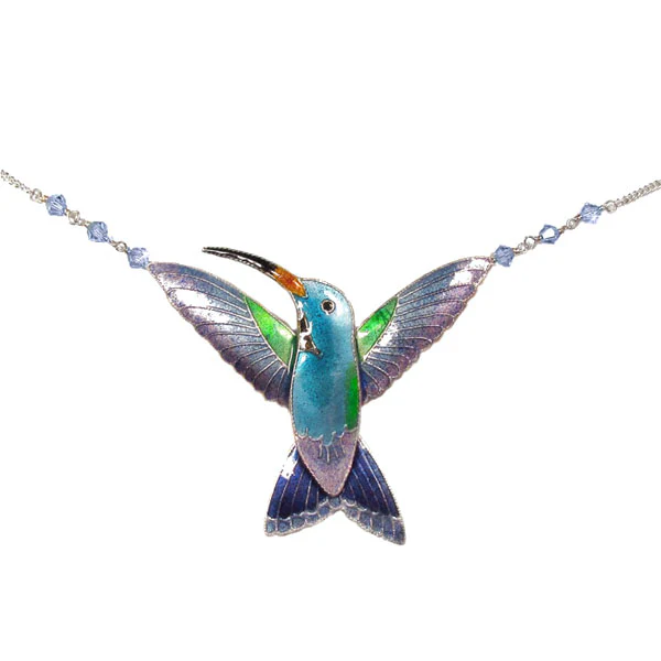 Broad Billed Hummingbird Earrings - Image 3