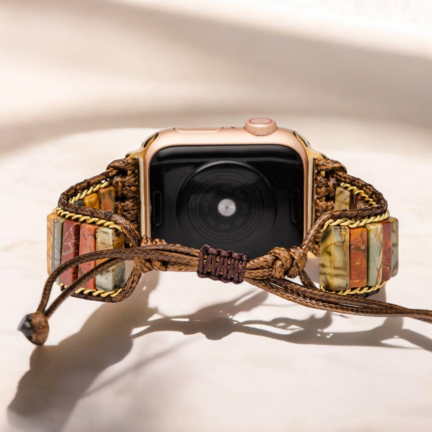 Delicate Picasso Jasper Apple Watch Strap - Image 2