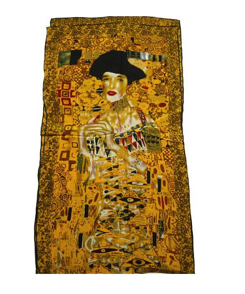 Klimt Portrait of Adele Silk Scarf - Image 2