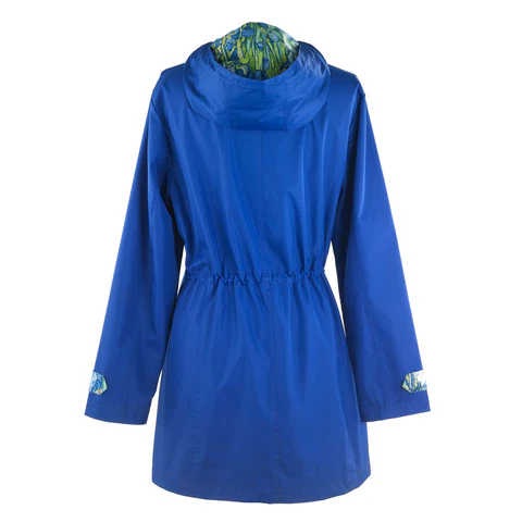Van Gogh Irises Raincoat - Image 3